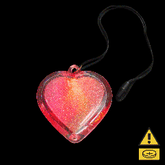 LED Heart Necklace