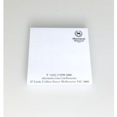 75x75 1 Colour Print Promotional Sticky Notes