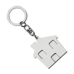 Printed Key chain House Shaped