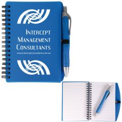 Branded Spiral Notebook W Pen