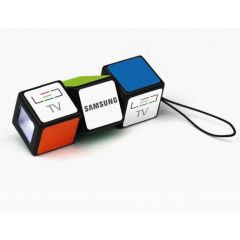Custom Printed Rubik's LED Flashlight
