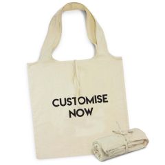 Folding Eco Cotton Tote Bags Branded