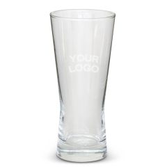 Henley Logo Printed Beer Glass