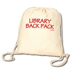 Calico Library BackPack Drawstring-200gsm Local