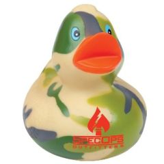 Printable Army Rubber Duck