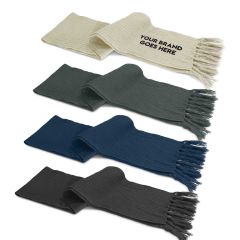Promotional Cable Knit Scarf 