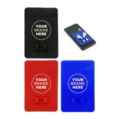 Promotional Earbud Holder Phone Wallets