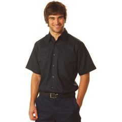 Short Sleeve Cotton Branded Business Shirts
