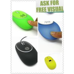 Soft Touch Brandable Mouse