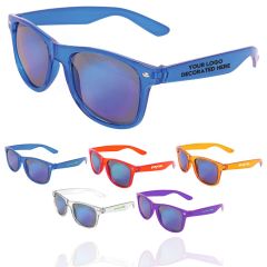 Translucent Retro Sunglasses Bulk Branded