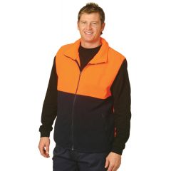 High Visibility apparel two tone polar fleecy vest