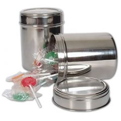 LOLLIPOPS IN 12CM CANISTERS