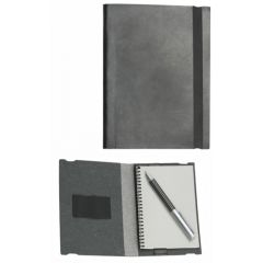 Branded A6 Pad Cover w Spiral Note Pad
