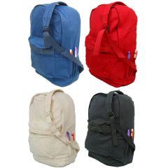 Student Canvas Red Backpack