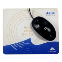 Large Deluxe Printed Mouse Pad