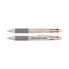 Customised Eco 4 Colour Push Pens