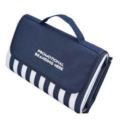 Personalised Navy Picnic Rugs