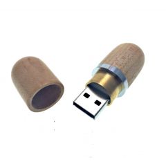 Custom Wooden Memory Chip Capsule