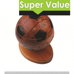 Soccerball wooden puzzle