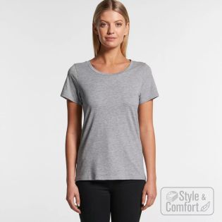 AS Colour Wo's Shallow Scoop Tees