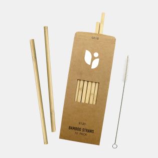 Bamboo Straw Packs