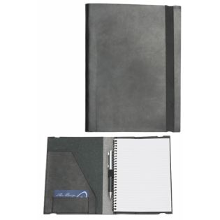 Branded A5 Pad Cover w spiral note pad