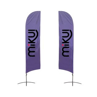 Medium Angled Feather Banners