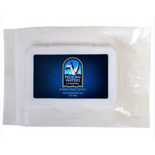 Pocket Pack of Promotional Wipes