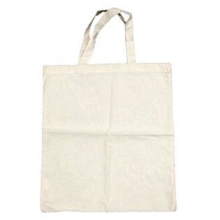 Calico Bag with Short Handle 38x42cm