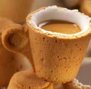 coffee cup cookie editable