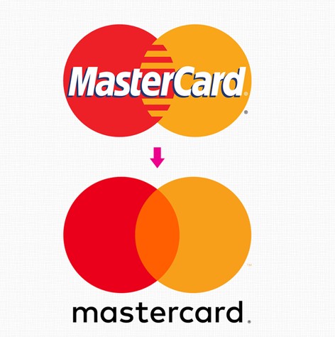 Examples of Logos Minimized for Branding Mastercard