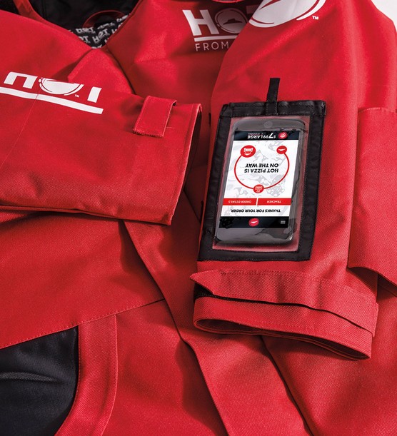 Pizza Hut Promotional Branded Jackets Features