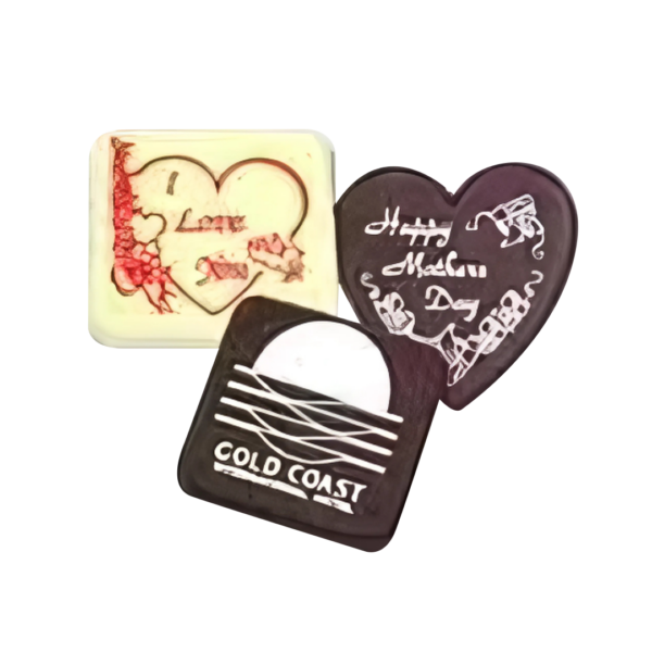 50mm x 50mm x 3mm Cello Chocolates