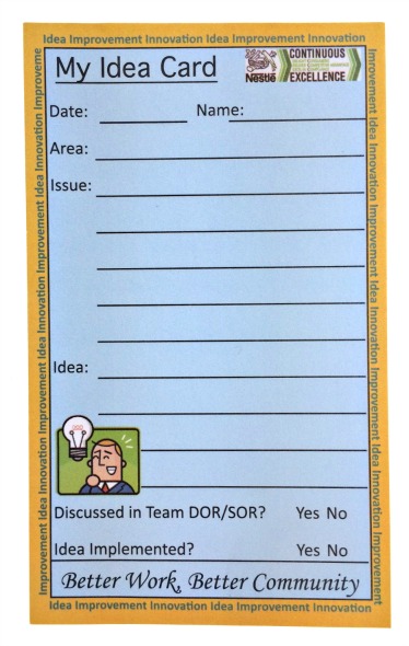 Adhesive Note Pad 75mm x 127mm 2-4 colour print