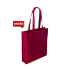 A Non Woven Bag Large, 36x41x10cm, is shown on a white backdrop. A red speech bubble saying great deal emphasizes the bags exceptional value.
