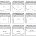 The Custom Logo Shape Adhesive Notes feature nine uniquely shaped templates, such as foot, heart, and Australia, each measuring 100x75mm. They include a customizable logo area and an adhesive strip for easy application.