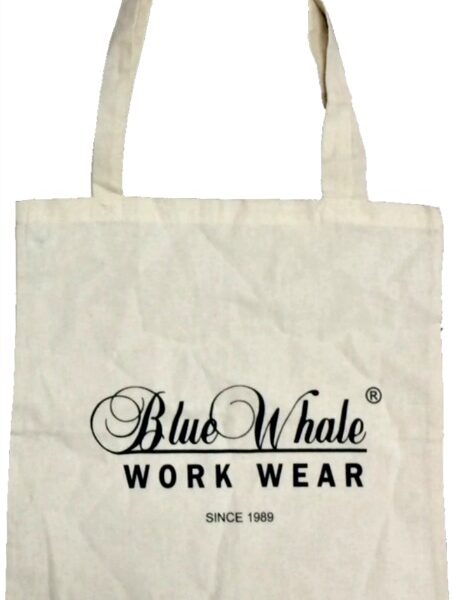 Calico Bag with Gusset All Around 39(w) x 42(h)cm.