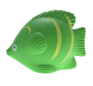 Stress Shaped Fish Green
