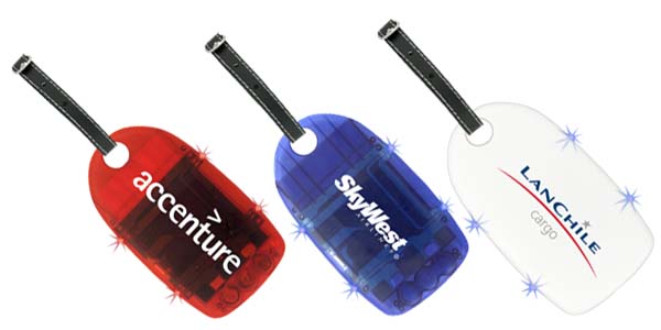 Promotional Luggage Tag W Light