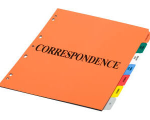 Promotional Indices / Dividers