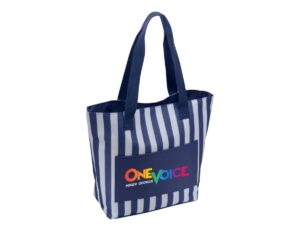 Navy Lei Beach Tote