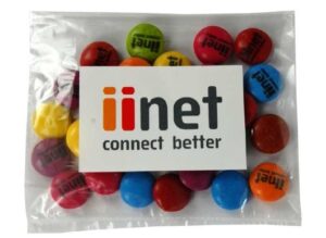 Custom Smarties in bags 25g