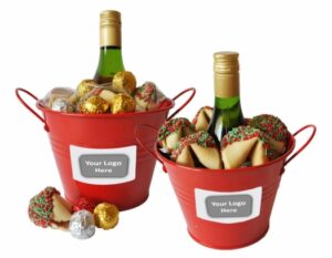 Christmas Client Gifts - Bucket