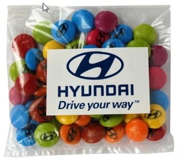Branded Smarties 50g bag