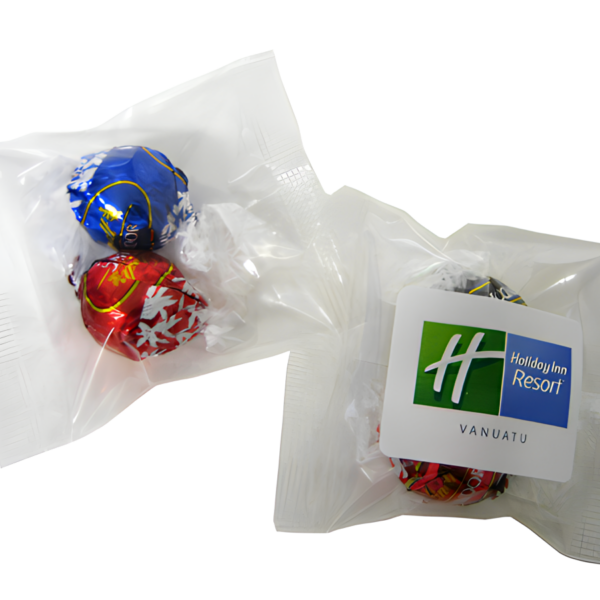Lindt Lindor Balls in Cello Bag x2