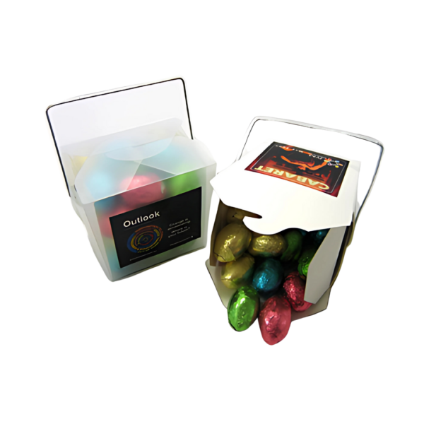 Promotional Easter Egg in Noodle Box