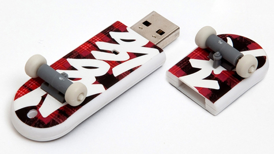 Custom Skateboard USB