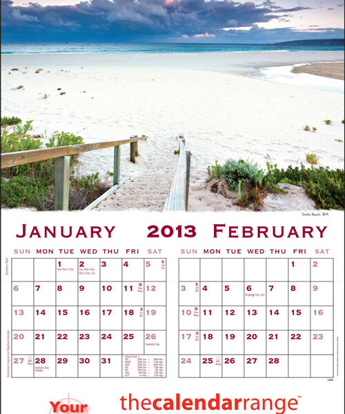 Custom Branded Wall Calendar Australia