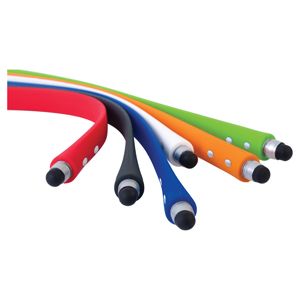 Branded Stylus Silicon Wristband