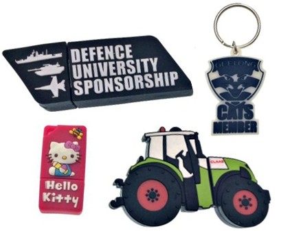 2D Moulded Custom Flashdrives